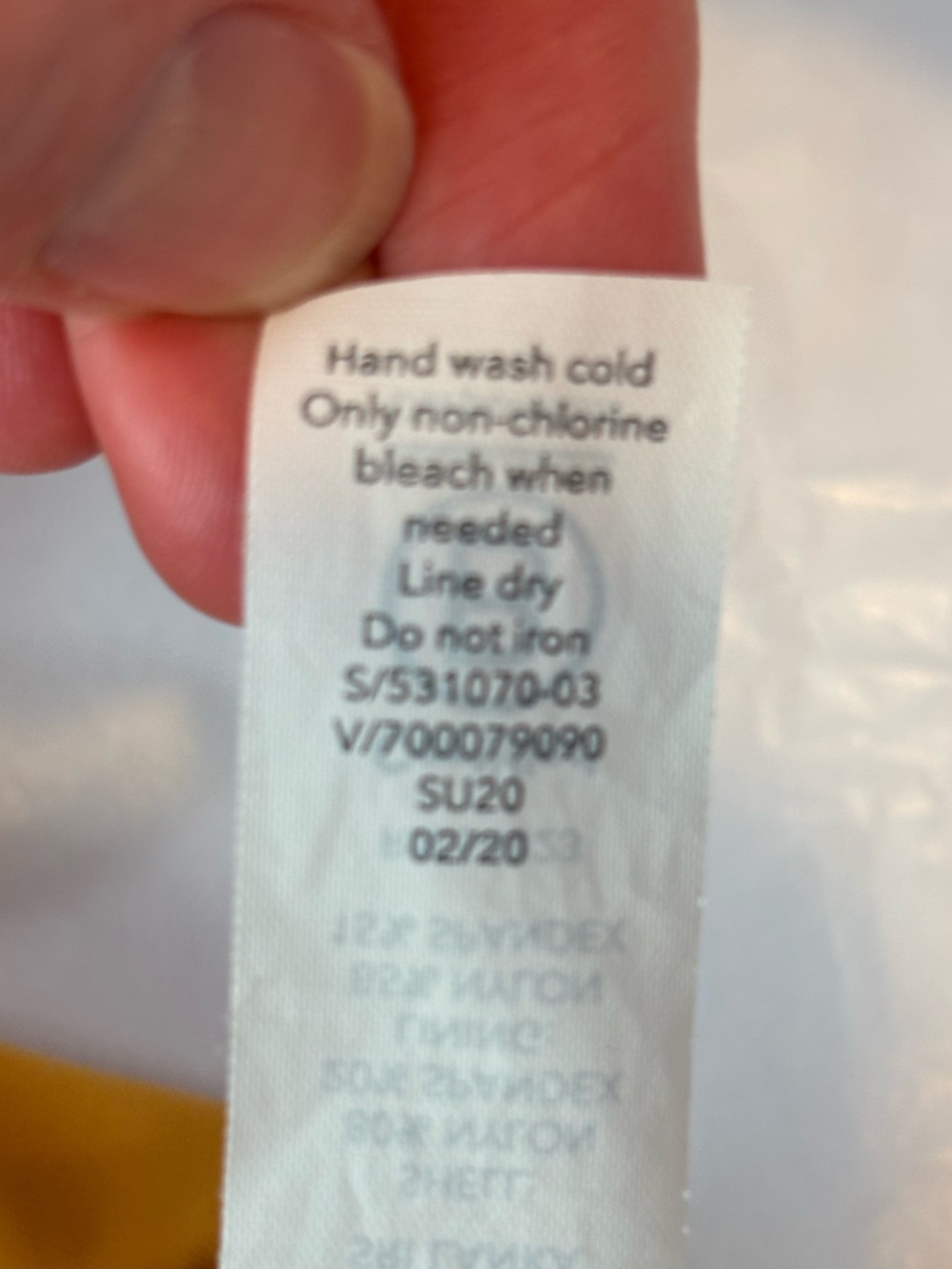 Athleta Mustard Yellow Halter Underwire Bikini Top size 36D/DD beach summer swim - Picture 8 of 8